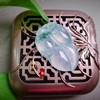 翡翠 飘花冰玻种树叶挂件 商品缩略图4