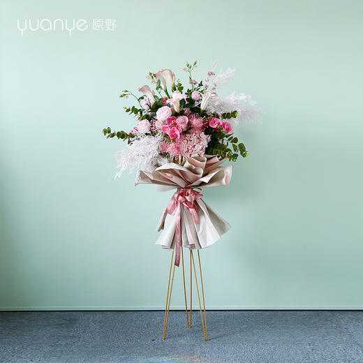 （9款可选）仿真花开业花篮（单个价格） 商品图2