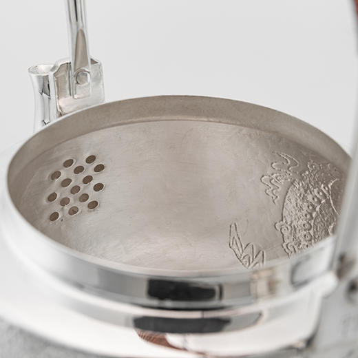 九色鹿煮水大银壶 商品图3