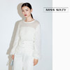 Miss Sixty2020冬季新款拼接珍珠纱毛织长袖套头衫女604RJ1050000 商品缩略图2