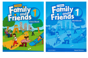 FAF 原版牛津友邻少儿英语教材 Family and Friends 1级 学生书和练习书