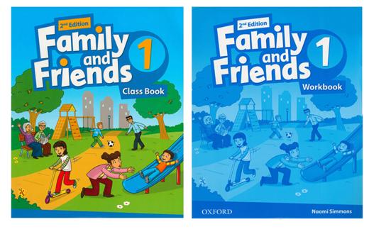 FAF 原版牛津友邻少儿英语教材 Family and Friends 1级 学生书和练习书 商品图0