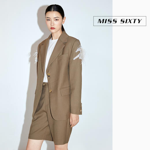 Miss Sixty2020冬季新款天使系列重工翅膀西装外套女604WJ5440000 商品图2