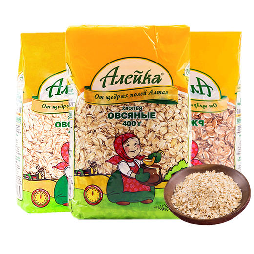 俄罗斯艾利克燕麦片400g 商品图0