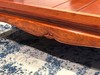 红桥红  家具严选  缅甸花梨（大果紫檀）  【180 如意素面大脚 高低床 三件套】 商品缩略图7