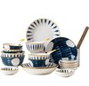 【家居日用】日式 家用 碗碟 陶瓷餐具 个性创意 碗碟 饭碗拉面碗 盘子 碗套装 商品缩略图0