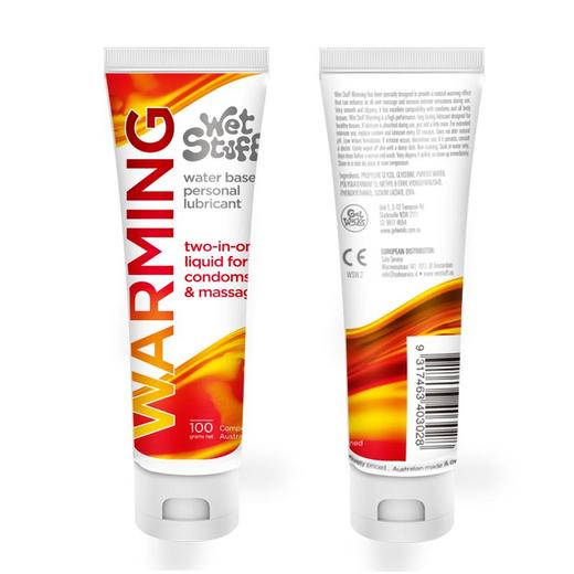 澳洲原装进口WET STUFF薄荷糖味凉感水溶性人体润滑剂100g 商品图4