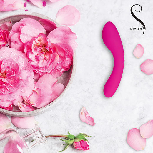 加拿大SWAN天鹅wand迷你震动随身便携静音防水私处快感高潮充电情趣用震动棒 商品图1