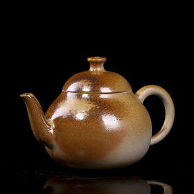 金玉紫陶 柴烧壶