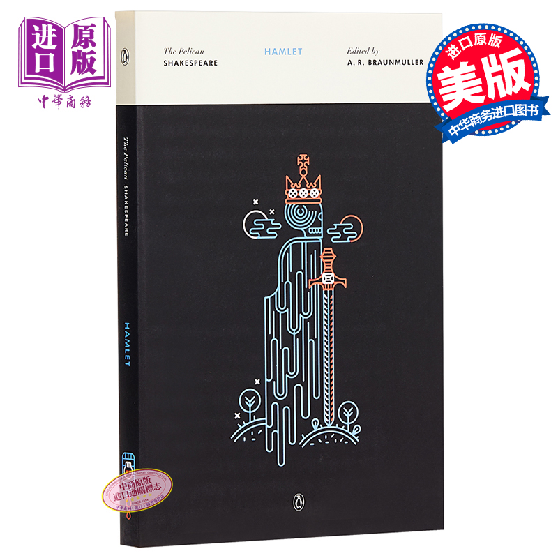 预售 【中商原版】Hamlet (The Pelican Shakespeare) 莎士比亚：哈姆雷特 企鹅兰登封面展
