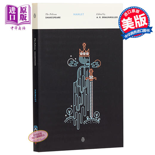 预售 【中商原版】Hamlet (The Pelican Shakespeare) 莎士比亚：哈姆雷特 企鹅兰登封面展 商品图0
