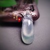 翡翠玻璃种福贝挂件 商品缩略图6