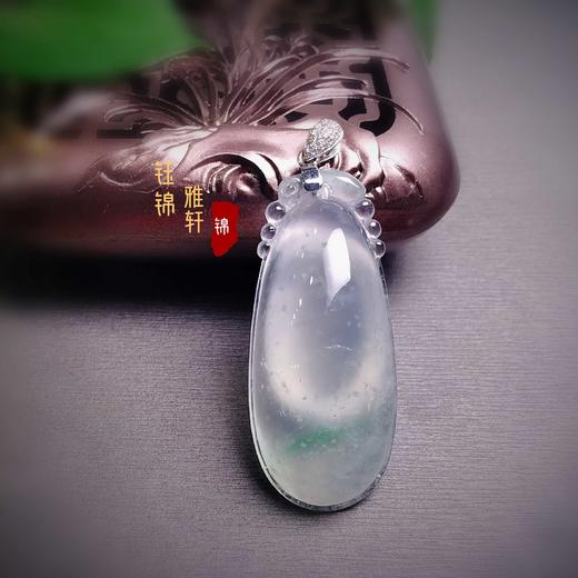 翡翠玻璃种福贝挂件 商品图6