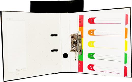 博煌快劳夹文件夹纸板夹2寸3寸A4FC黑色 商品图1