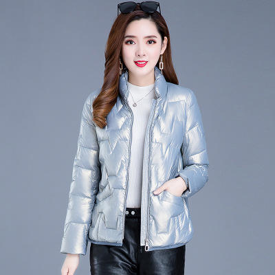 we-932f119 白鸭绒短款时尚气质轻薄保暖羽绒服女2020冬季新款