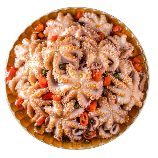 渔人小胖即食麻辣八爪鱼300g4盒装顺丰包邮