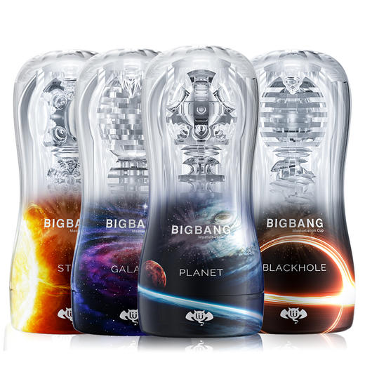 撸撸杯BIGBANG星空飞机杯星系恒星行星黑洞科技感十足手动飞机杯lulubei 商品图0