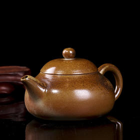 金玉紫陶 柴烧壶