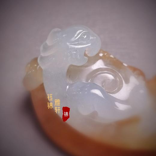 翡翠 “信任”黄翡龙凤挂件 商品图3