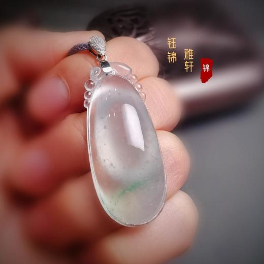 翡翠玻璃种福贝挂件 商品图5