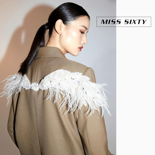 Miss Sixty2020冬季新款天使系列重工翅膀西装外套女604WJ5440000 商品图4