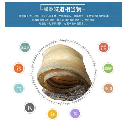 【干货】古法淡晒 鳗鱼鲞（不咸） 商品图6