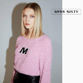 Miss Sixty2020秋季新款字母修身短款毛织套头衫603RJ3000000