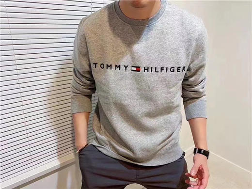 Tommy 这件男士卫衣好看，里面薄绒，颜色多，499到手只要！ 商品图0