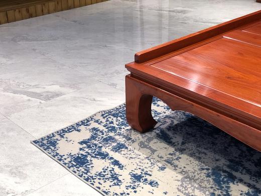 红桥红  家具严选  缅甸花梨（大果紫檀）  【180 如意素面大脚 高低床 三件套】 商品图9