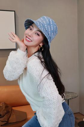 Miss Sixty2020冬季新款拼接珍珠纱毛织长袖套头衫女604RJ1050000