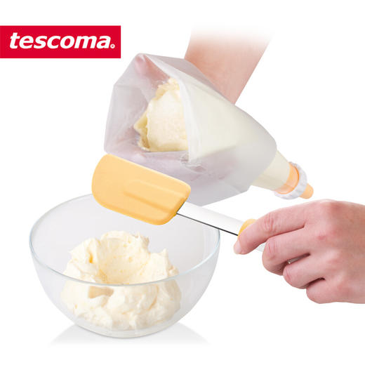 捷克进口/tescoma  耐高温硅胶刮刀 做蛋糕奶油抹刀 烘焙刮板搅拌工具 商品图3