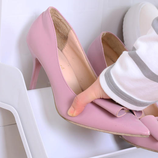 可叠加鞋架简易门口窄鞋柜置物架收纳神器 商品图2