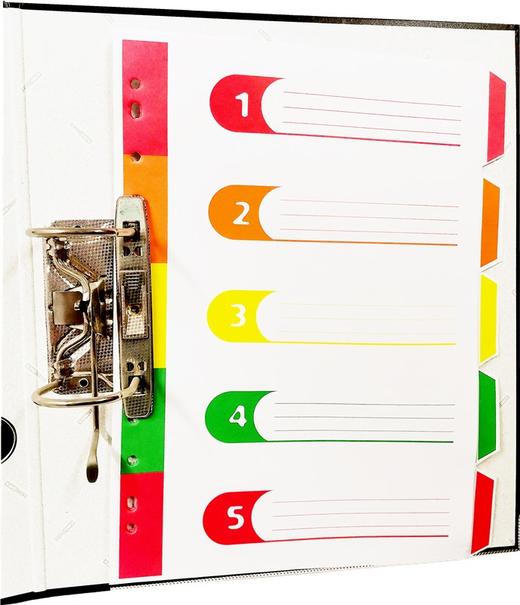 博煌快劳夹文件夹纸板夹2寸3寸A4FC黑色 商品图4