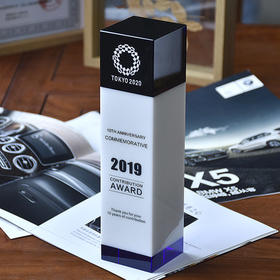 水晶奖杯定制定做大理石奖品高档创意玻璃比赛表彰荣誉纪念品