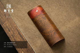 臻宝堂静夜思雕刻茶荷