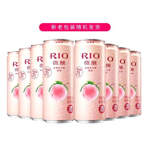 RIO锐澳  微醺白桃口味330ml*12罐 商品图0