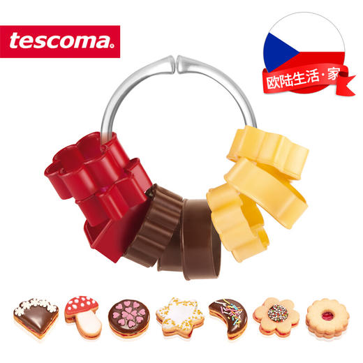 捷克进口/tescoma   DELICIA系列 进口曲奇饼干模具 可爱卡通 商品图5