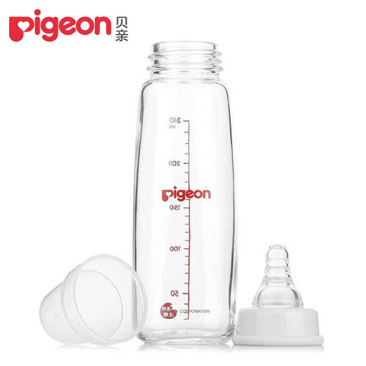 Pigeon/贝亲标准口径玻璃奶瓶120ml/200ml/240ml AA85/AA86/AA87 商品图3