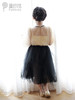 【非质量问题不退换】-米色桃心上衣 黑纱柳条半裙 商品缩略图3
