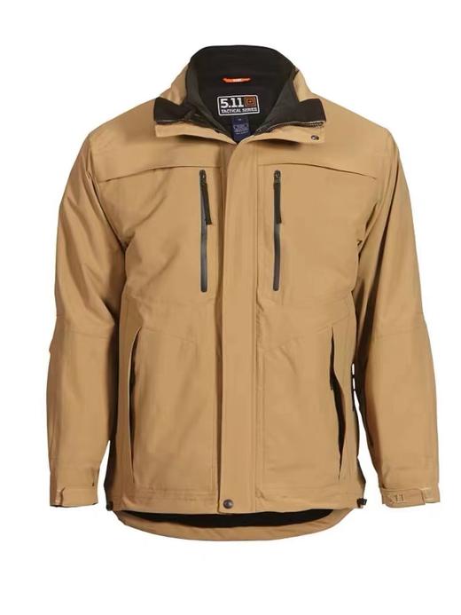 美国5.11勇士防风执勤外套511冲锋衣防寒冬季保暖三合一风衣48152 商品图1