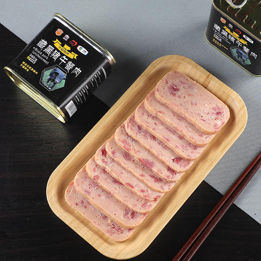 中粮梅林藏黑猪午餐肉340g每罐 商品图3