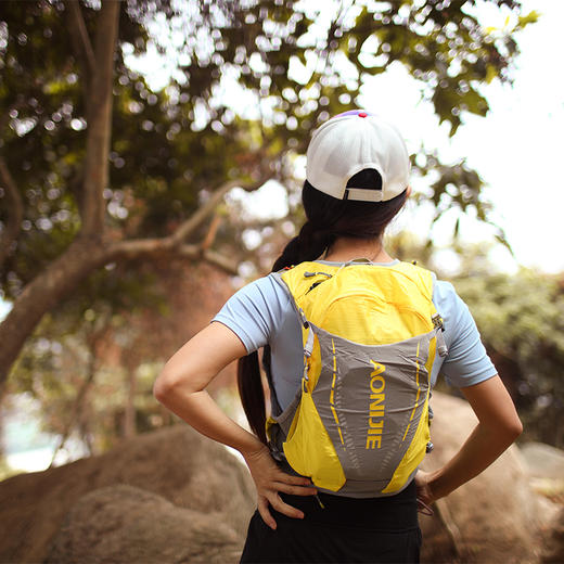 10L奥尼捷跑步背包越野跑水袋背包骑行包C9103S 商品图11