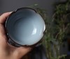 【仿南宋官窑】品茗杯/主人杯，粉青釉 50-100ml， 多款仿古器型，庄重典雅、沉静大气，还原南宋经典美学，紫口铁足  自然开片 景德镇制 商品缩略图1
