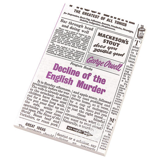 预售 【中商原版】乔治·奥威尔：英国式谋杀的衰落 英文原版 Penguin Great Ideas : Decline of the English Murder George Orwell 商品图2