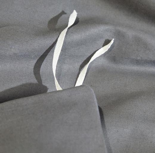 *刺绣纯棉轻奢四件套 全棉纯色床单被套床品套件 北欧简约床上用品 商品图2