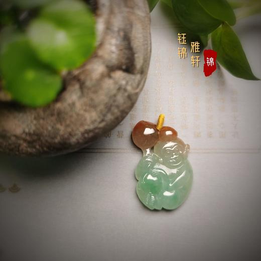 翡翠小猴子挂件 商品图3