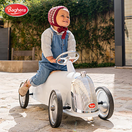 法国Baghera四轮金属复古儿童扭扭车 商品图0