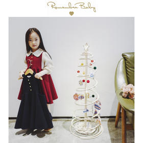 「现货」A PRINCESS FOR CHRISTMAS | 进口羊毛呢 圣诞新年生日背心裙