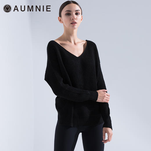 露背打结针织毛衣 / KNOTTED OPEN BACK SWEATER 商品图5