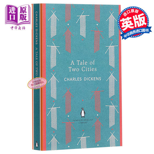预售 【中商原版】双城记 英文原版 A Tale of Two Cities 狄更斯 世界经典文学名著 Charles Dickens 企鹅经典 商品图0